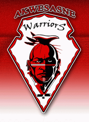 Akwesasne Warriors 2010-11 hockey logo of the FHL