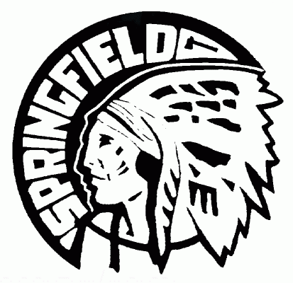 Springfield Indians 1936-37 hockey logo of the IAHL