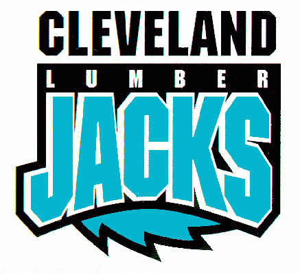 Cleveland Lumberjacks 1995-96 hockey logo of the IHL