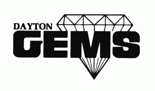 Dayton Gems 1979-80 hockey logo of the IHL