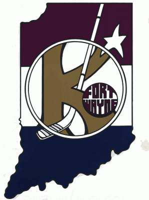 Fort Wayne Komets 1989-90 hockey logo of the IHL