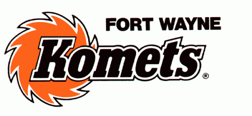 Fort Wayne Komets 1990-91 hockey logo of the IHL