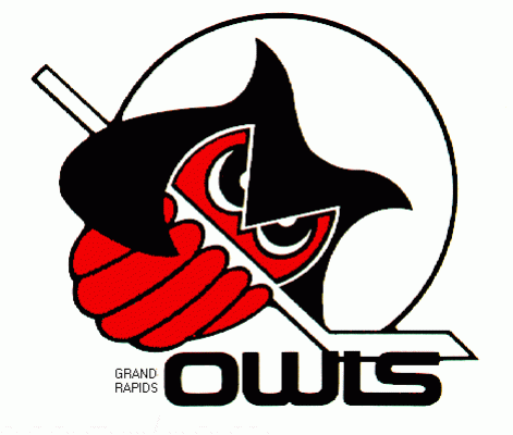 Grand Rapids Owls 1979-80 hockey logo of the IHL