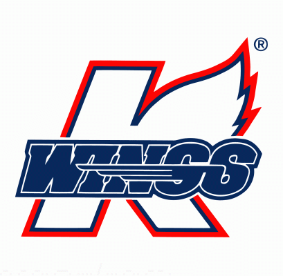 Kalamazoo Wings 2008-09 hockey logo of the IHL
