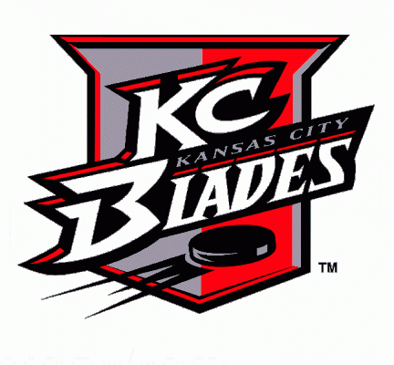 Kansas City Blades 1998-99 hockey logo of the IHL