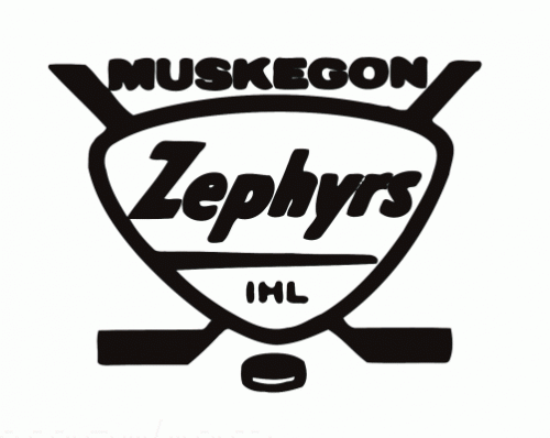 Muskegon Zephyrs 1964-65 hockey logo of the IHL