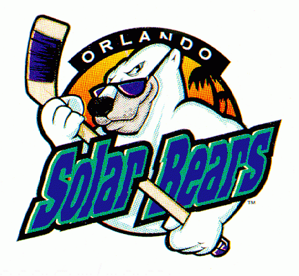 Orlando Solar Bears 1995-96 hockey logo of the IHL