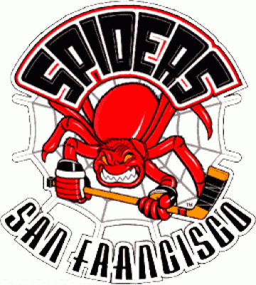 San Francisco Spiders 1994-95 hockey logo of the IHL