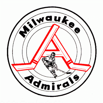 Milwaukee Admirals 1970-71 hockey logo of the Ind