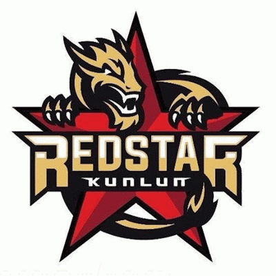 Kunlun Red Star 2016-17 hockey logo of the KHL