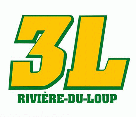 Riviere-du-Loup 3L 2015-16 hockey logo of the LNAH