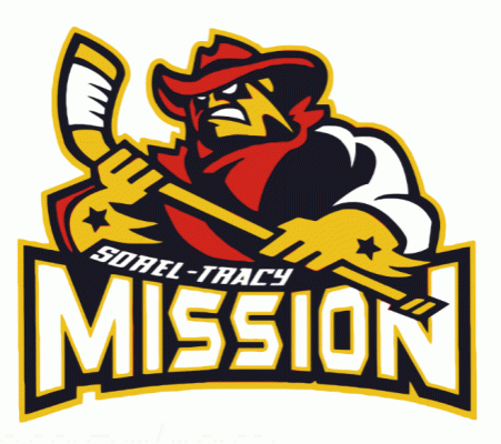 Sorel-Tracy Mission 2007-08 hockey logo of the LNAH