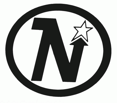 Minnesota Junior Stars 1973-74 hockey logo of the MidJHL