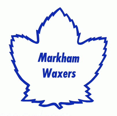 Markham Waxers 1970-71 hockey logo of the MJBHL