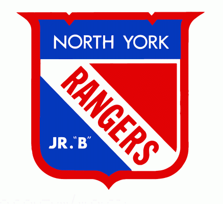 North York Rangers 1970-71 hockey logo of the MJBHL