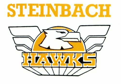 Steinbach Hawks 1987-88 hockey logo of the MJHL