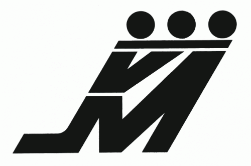 Thompson King Miners 1976-77 hockey logo of the MJHL