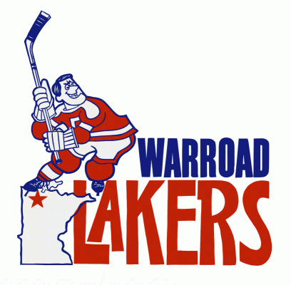 Warroad Lakers 1970-71 hockey logo of the MSHL