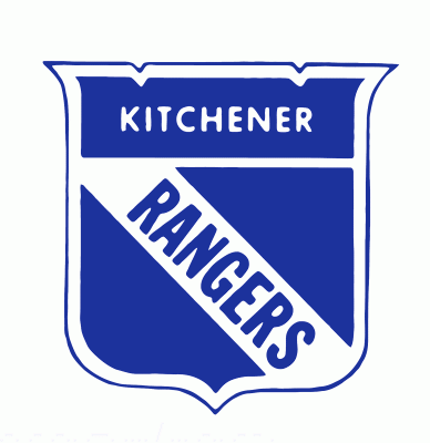 Kitchener Ranger B's 1981-82 hockey logo of the MwJHL