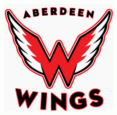 Aberdeen Wings 2010-11 hockey logo of the NAHL