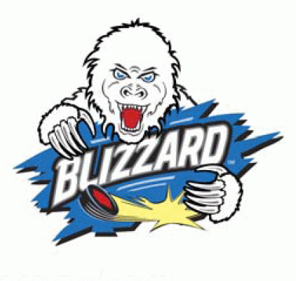 Alexandria Blizzard 2008-09 hockey logo of the NAHL