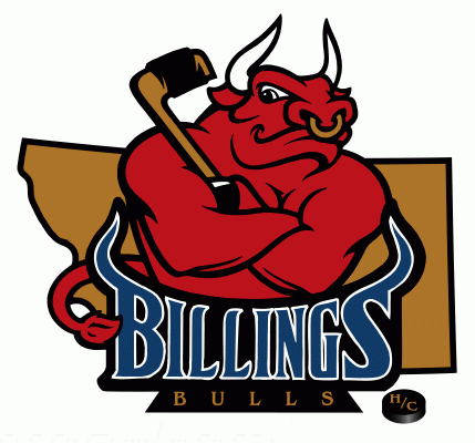 Billings Bulls 2005-06 hockey logo of the NAHL