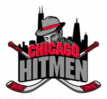 Chicago Hitmen 2010-11 hockey logo of the NAHL