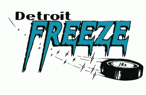 Detroit Freeze 1995-96 hockey logo of the NAHL