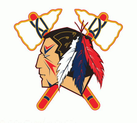 Johnstown Tomahawks 2012-13 hockey logo of the NAHL
