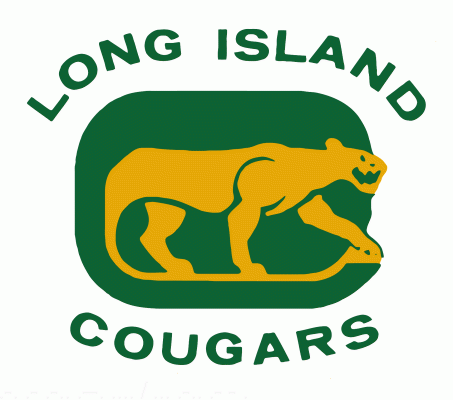 Long Island Cougars 1973-74 hockey logo of the NAHL
