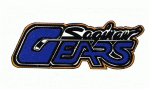 Saginaw Gears 1994-95 hockey logo of the NAHL