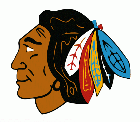 Soo Indians 1995-96 hockey logo of the NAHL