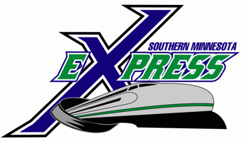 Southern Minnesota Express 2005-06 hockey logo of the NAHL