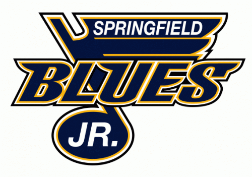 Springfield Jr. Blues 2005-06 hockey logo of the NAHL