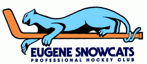 Eugene Snowcats 1995-96 hockey logo of the NAL