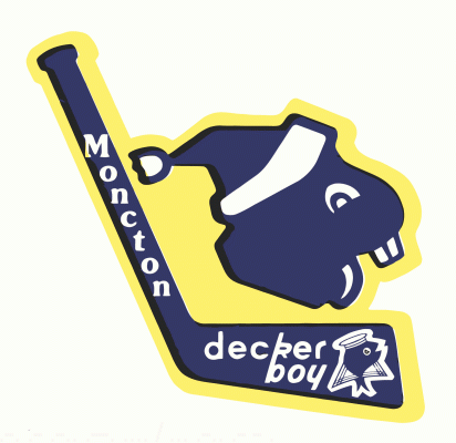 Moncton Beavers 1979-80 hockey logo of the NBJHL