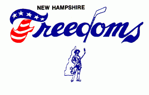 New Hampshire Freedoms 1978-79 hockey logo of the NEHL