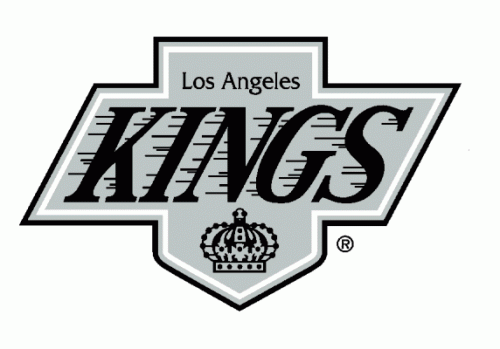 Los Angeles Kings 1995-96 hockey logo of the NHL