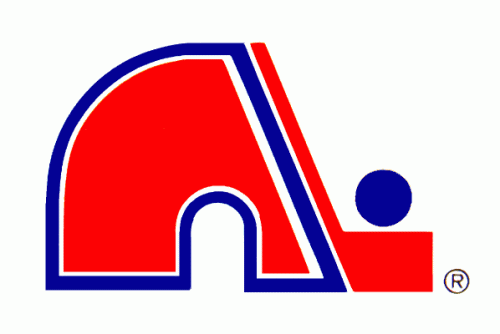 Quebec Nordiques 1991-92 hockey logo of the NHL