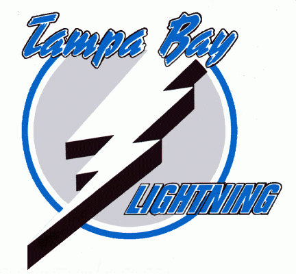Tampa Bay Lightning 1992-93 hockey logo of the NHL
