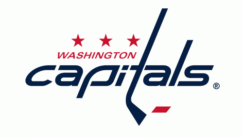 Washington Capitals 2018-19 hockey logo of the NHL