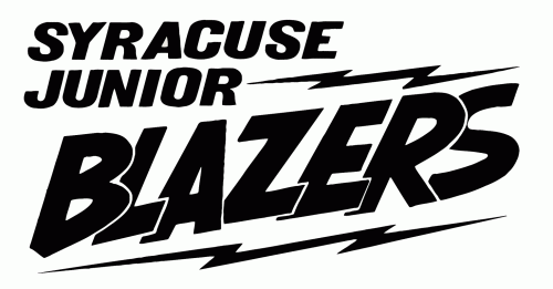 Syracuse Jr. Blazers 1974-75 hockey logo of the NY-Penn