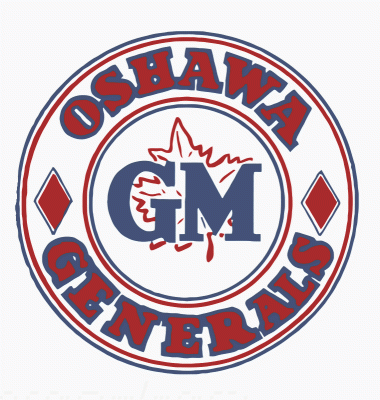 Oshawa Generals 1949-50 hockey logo of the OHA