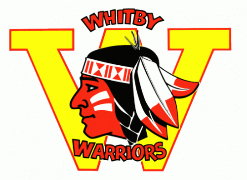 Whitby Warriors 1975-76 hockey logo of the OHASr