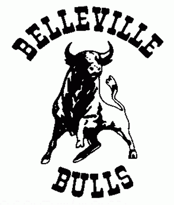 Belleville Bulls 1989-90 hockey logo of the OHL
