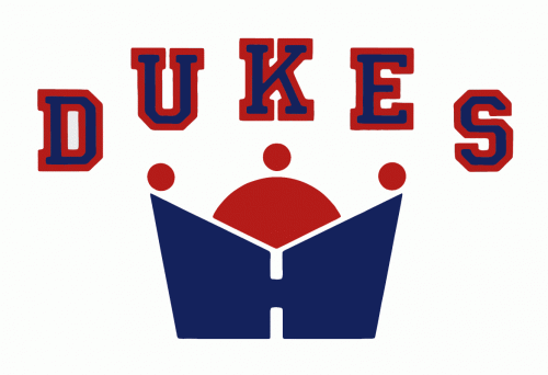 Hamilton Dukes 1989-90 hockey logo of the OHL