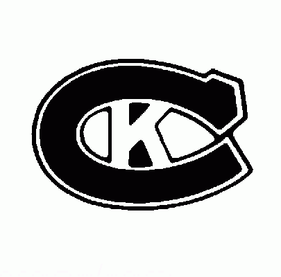 Kingston Canadians 1986-87 hockey logo of the OHL