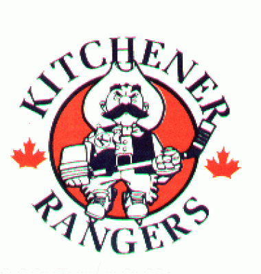 Kitchener Rangers 1994-95 hockey logo of the OHL