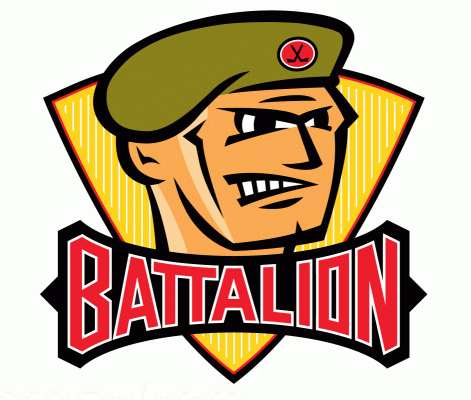 North Bay Battalion 2013-14 hockey logo of the OHL