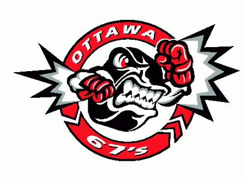 Ottawa 67's 2000-01 hockey logo of the OHL